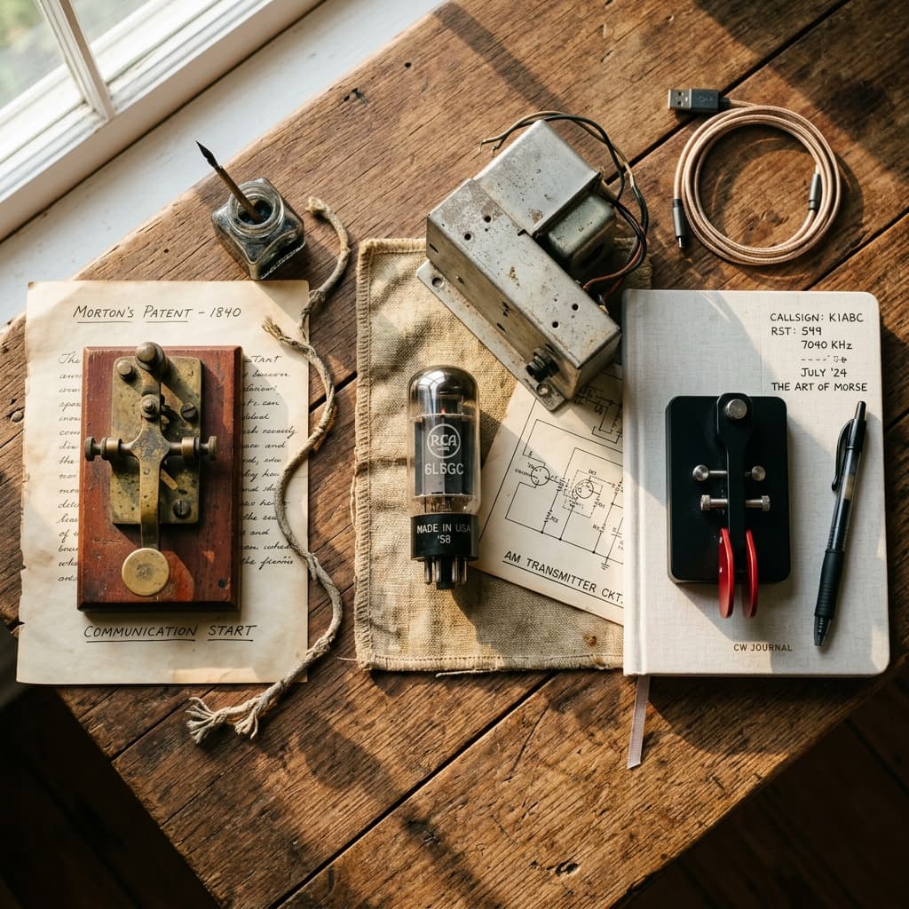 Timeline of Morse code from 1836 invention to modern amateur radio use