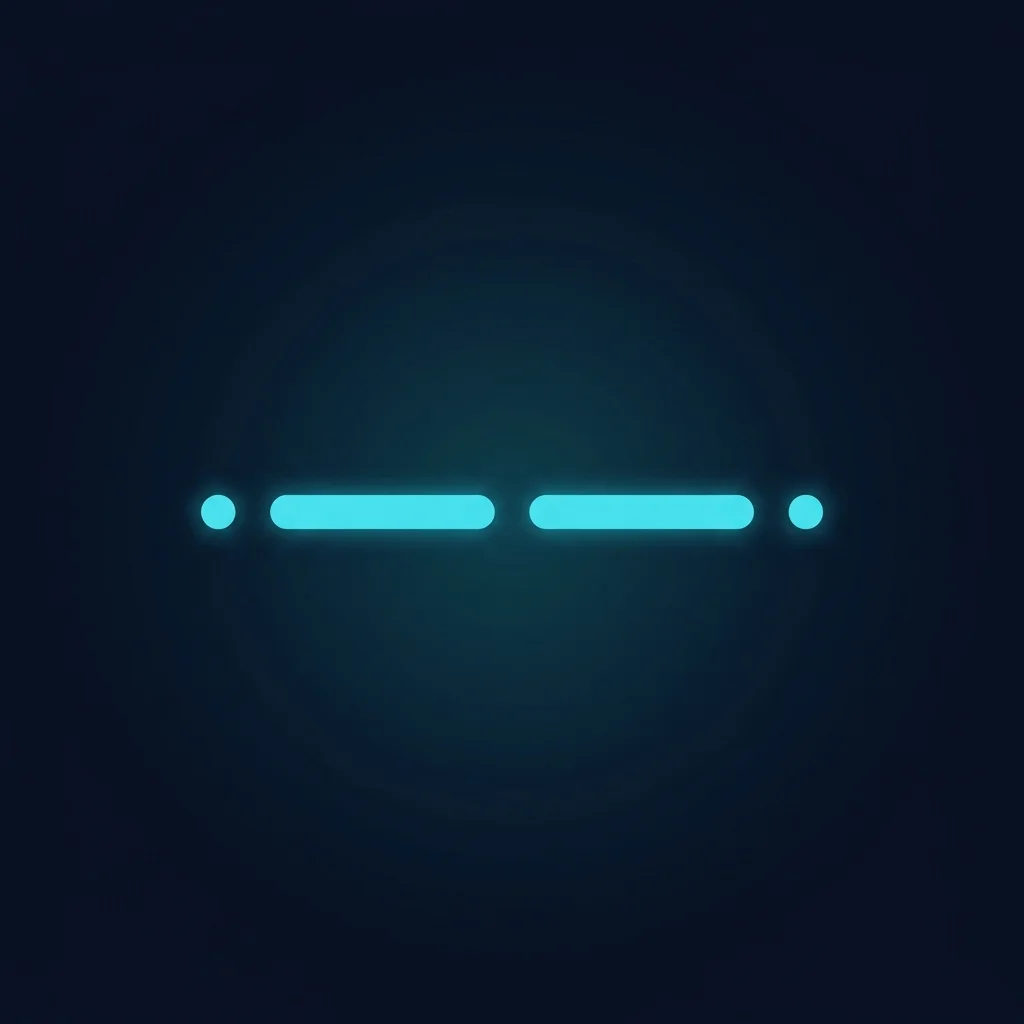 Dot-dash-dash-dot signal representing P in Morse code